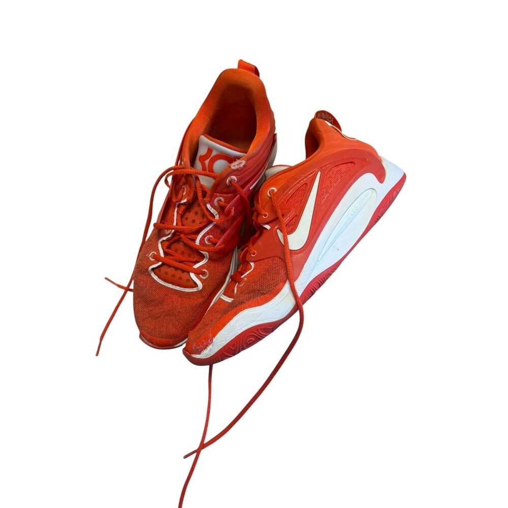 Nike KD 15 Size 15 Team Orange White Basketball Shoes DX6648-802